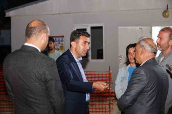 Gerekli Talimatlar Sonrası İnşaat Çalışması Hızlandı
