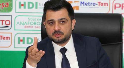 Giresun Başkanı'ndan Milinkovic açıklaması