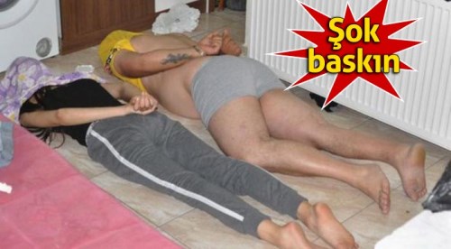 Giyinmeye bile fırsat bulamadılar