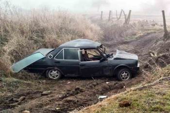 Gizli Buzlanma Kazaya Sebep Oldu, 4 Yaralı
