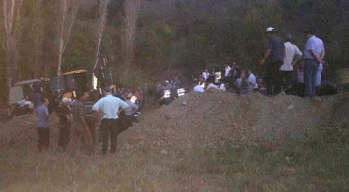 Göçük altında can verdi!