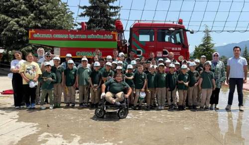 Gölyaka’da öğrencilere yangın bilinci aşılandı