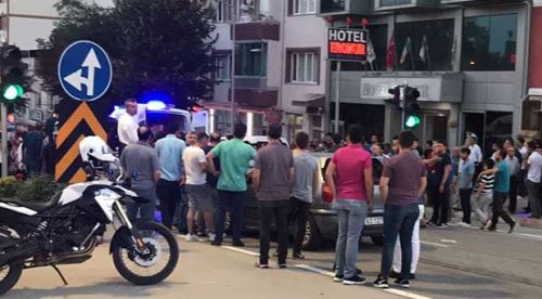 Gören oraya koştu...