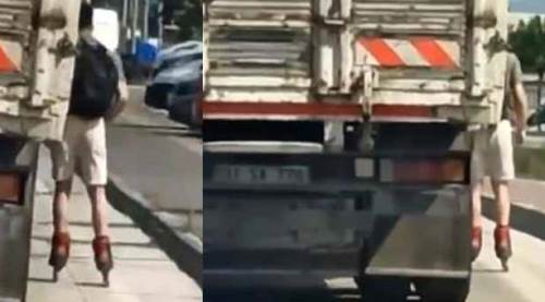 Görenleri hayrete düşüren manzara