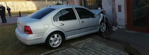 Görenleri şaşkına çeviren kaza!