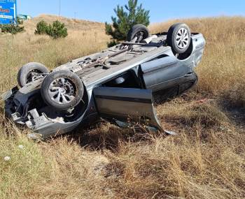 Göreve Giden 112 Acil Servis Personeli Ölümden Döndü
