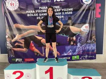 Görme Engelli Sporcudan Büyük Başarı
