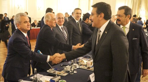 Güler Ankara'da konsey toplantısına katıldı