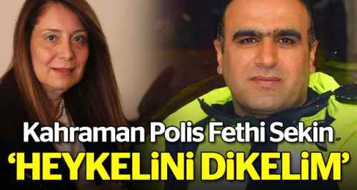 Günay: ''Fethi Sekin'in heykelini dikelim''