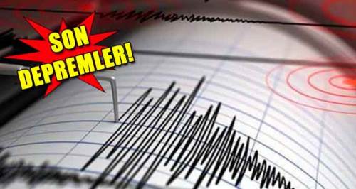 Güncel son depremler listesi: Deprem mi oldu, nerede, kaç şiddetinde?