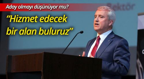 Gündoğan: Hizmet edecek bir alan buluruz