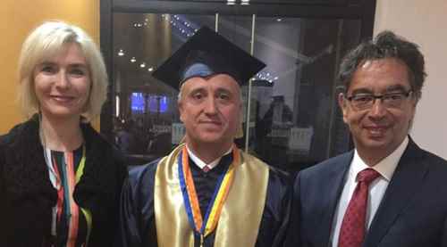 Gündoğan fahri 'doktora unvanı' aldı