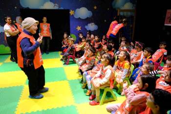 Gündüz Çocuk Bakımevinde Çevre Etkinliği
