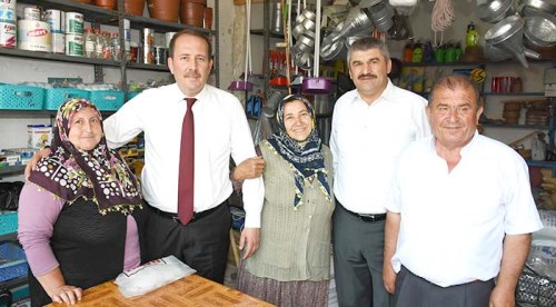 Günyüzü'ne teşekkür ziyareti