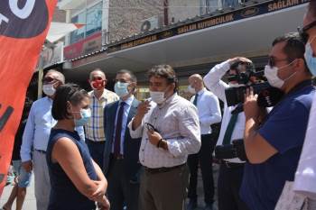 Gurbetçilere Maske Ve Sosyal Mesafe Denetimi Yapıldı
