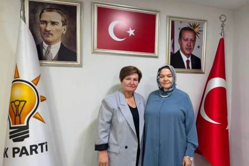 Gürcan’dan AK Parti Odunpazarı Kadın Kolları Başkanı Atlas’a hayırlı olsun ziyareti