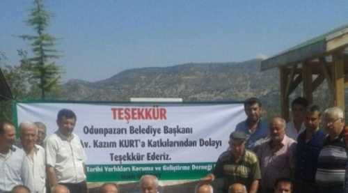 Gürleyik’ten Kazım Kurt’a teşekkür