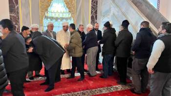 Hacılar’da sabah namazında önemli buluşma