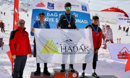 Hacılar Hadak Kulübü, dağ kayağında adını duyurdu