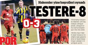 Hakemler yine başrol oynadı