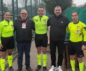 Hakemlere başarı dilediler