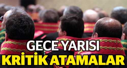 Hakim ve savcılar atama kararı yayınlandı