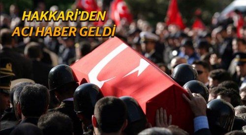 Hakkari'den acı haber: 2 şehit