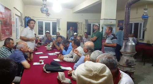 Hal Binası için toplantı yapıldı