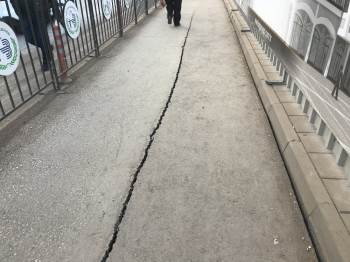 Hal Projesi İnşaatında Çökme Meydana Geldi
