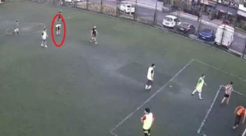 Halı sahada kahreden ölüm