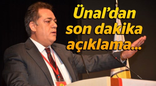 Halil Ünal: Yarın öbür gün belli olur