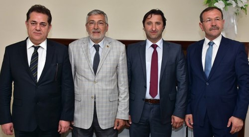 Halil Ünal'a hayırlı olsun ziyareti