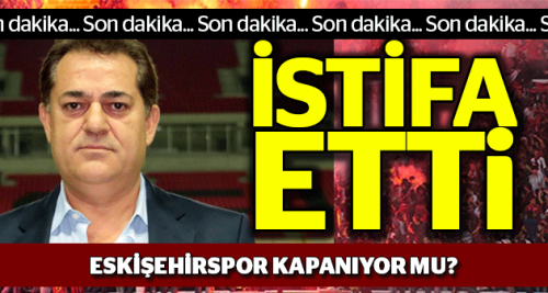 Halil Ünal istifa etti!