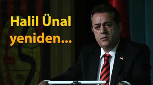 Halil Ünal yeniden başkan...
