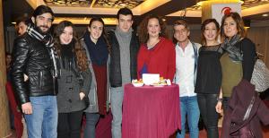 Halk oyunları ekibi bir aradaydı