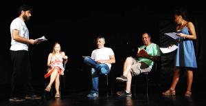 Halktan Biri prova aşamsında