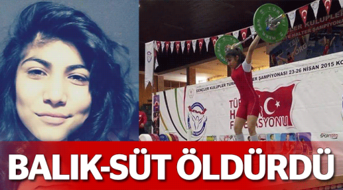 Halterci genç kızın şok ölümü