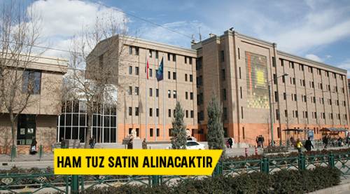 Ham tuz satın alınacaktır