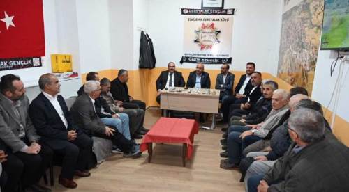 Hamamcı ve Albayrak, Dereyalaklılar Derneği toplantısında buluştu