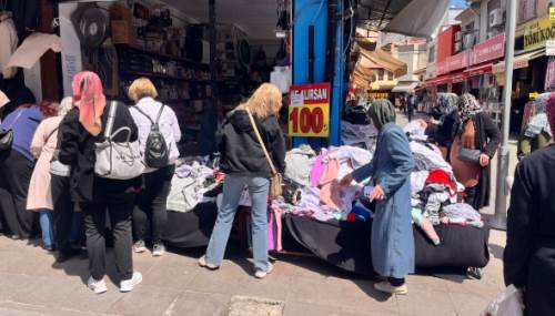 Hamamyolu’nda 100 lira kampanyası: Müşteri akınına uğradı