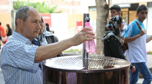 Hamamyolu'nda Kalabak Çeşmeleri