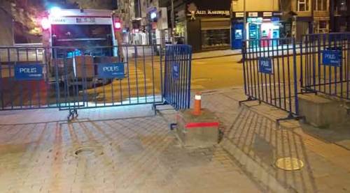 Hamamyolu'nda polis barikatı!