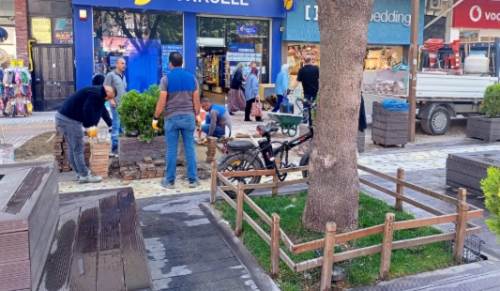 Hamamyolu'nda yenilenmeye bayram arası yok! 