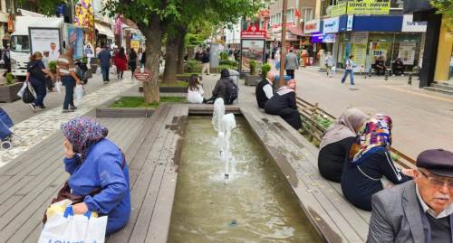 Hamamyolu’ndaki süs havuzları suya kavuştu