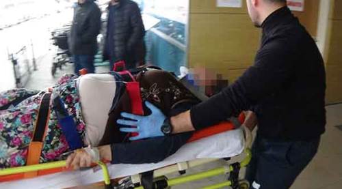 Hamile kadın kazada bebeğini kaybetti