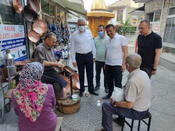 Hamza Dağ’Dan Esnaf Ziyareti
