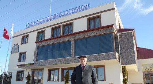 Han Belediyesi'ne yeni hizmet binası