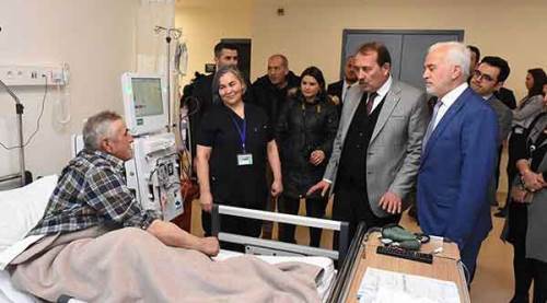 Harun Karacan'dan Eskişehir Şehir Hastanesine ziyaret