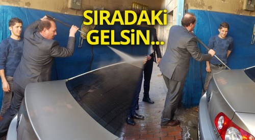 Harun Karacan oto yıkamacı oldu!