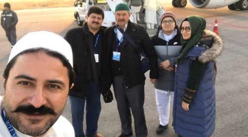 Hasan Kalın Umre'ye gitti